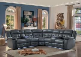 Kalmar Power Sectional 8255GY by Homelegance